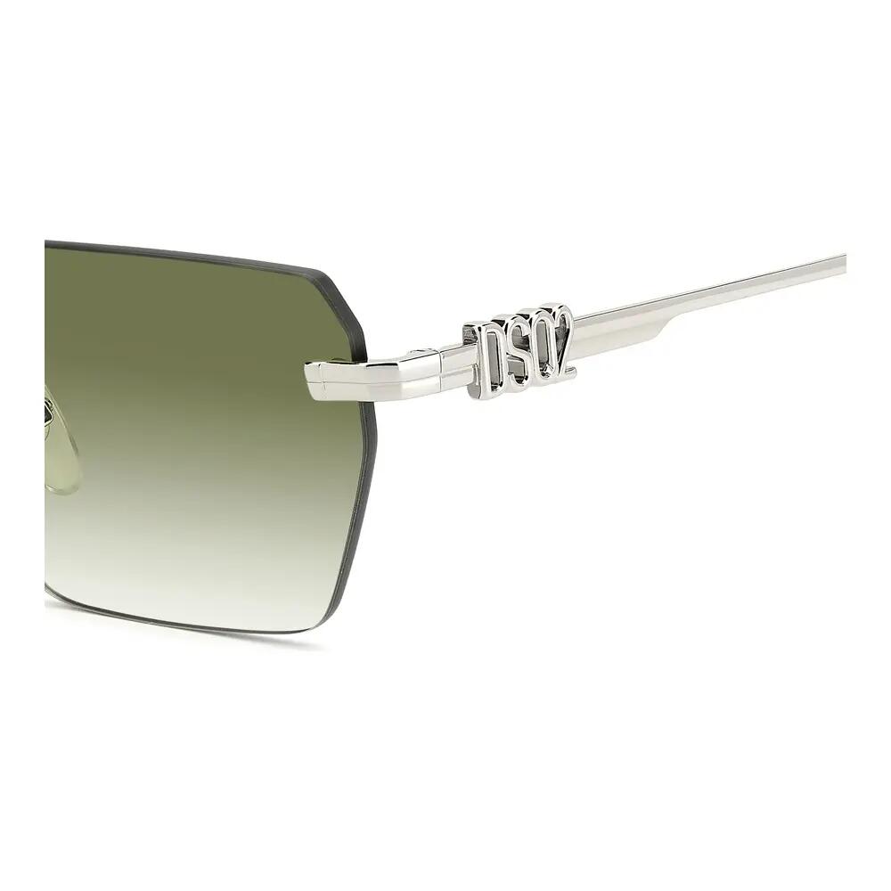 Zonnebril Dsquared2 D2 0102/S 010 9K van Metaal Heren 58 mm 4/5