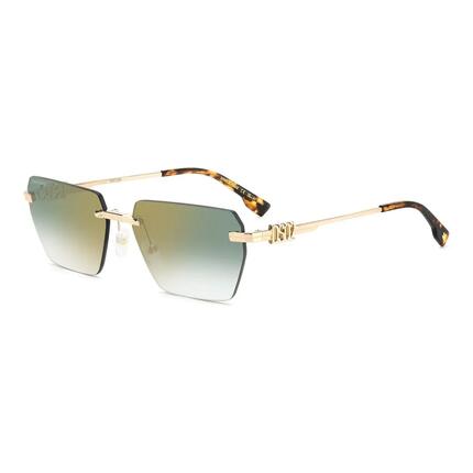 Lunettes de Soleil Dsquared2 D2 0102/S EYR en Métal Homme 58 mm