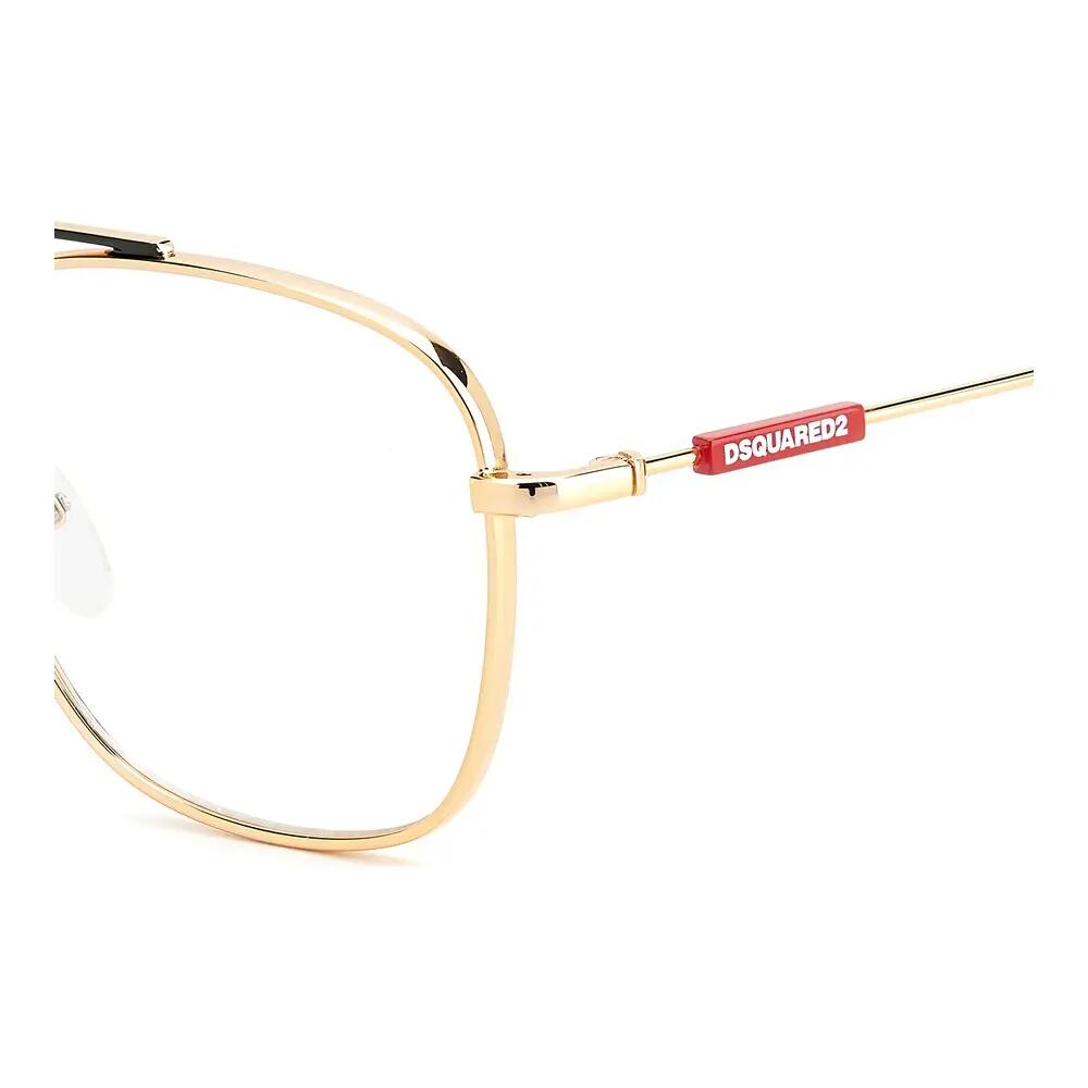 Occhiali da Vista Dsquared2 D2 0047 RHL in Metallo Uomo 56 mm 3/4