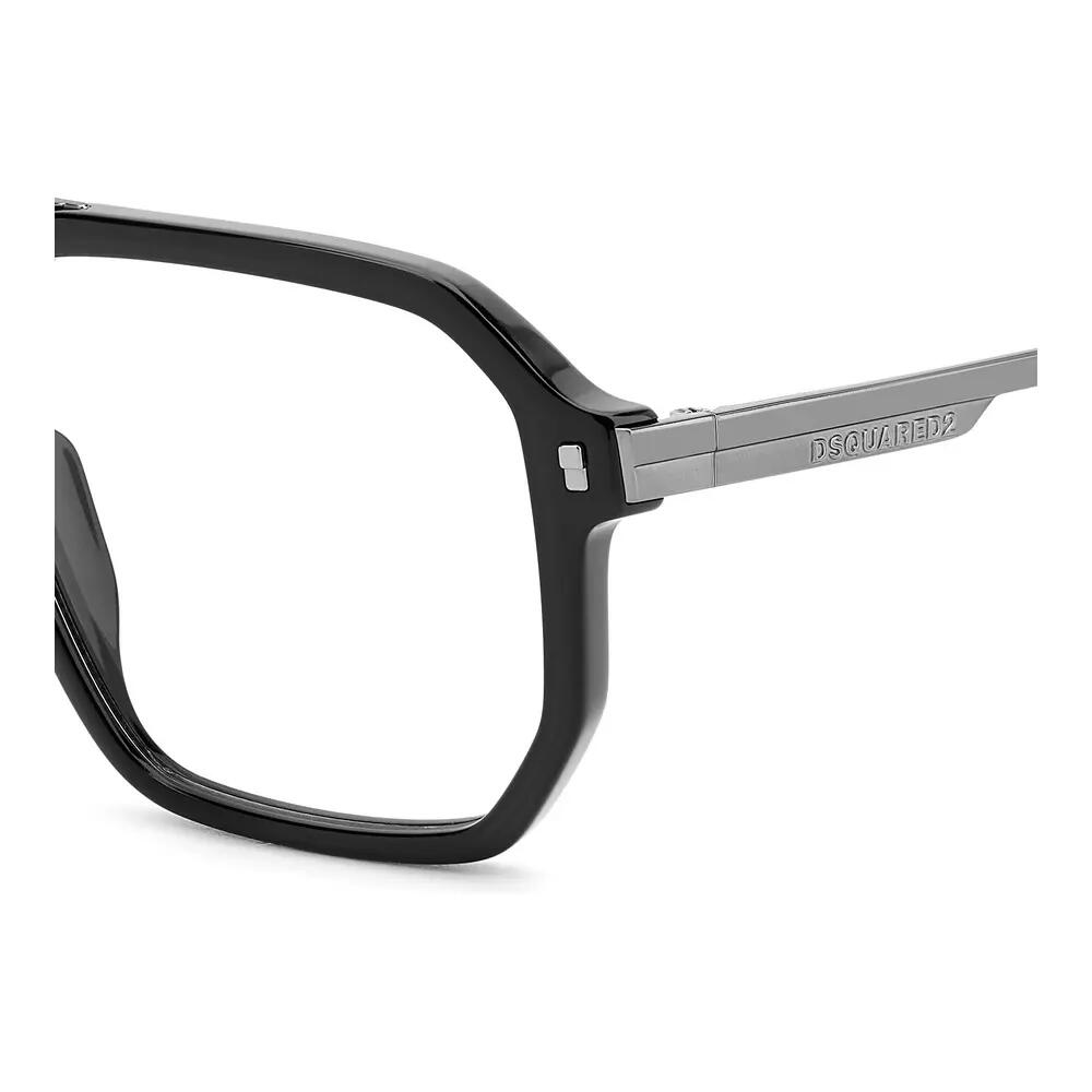 Occhiali da Vista Dsquared2 D2 0123 ANS in Acetato Uomo 56 mm 3/3