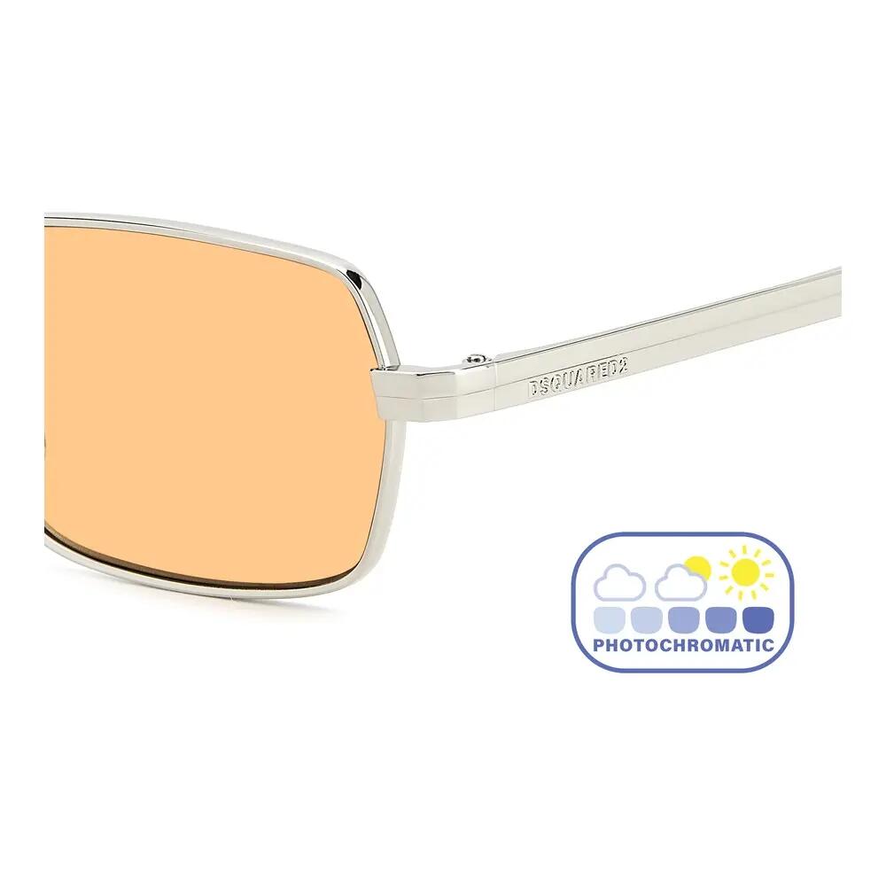 Zonnebril Dsquared2 D2 0192/S 010 Fotochromatisch van Metaal Heren 58 mm 3/4