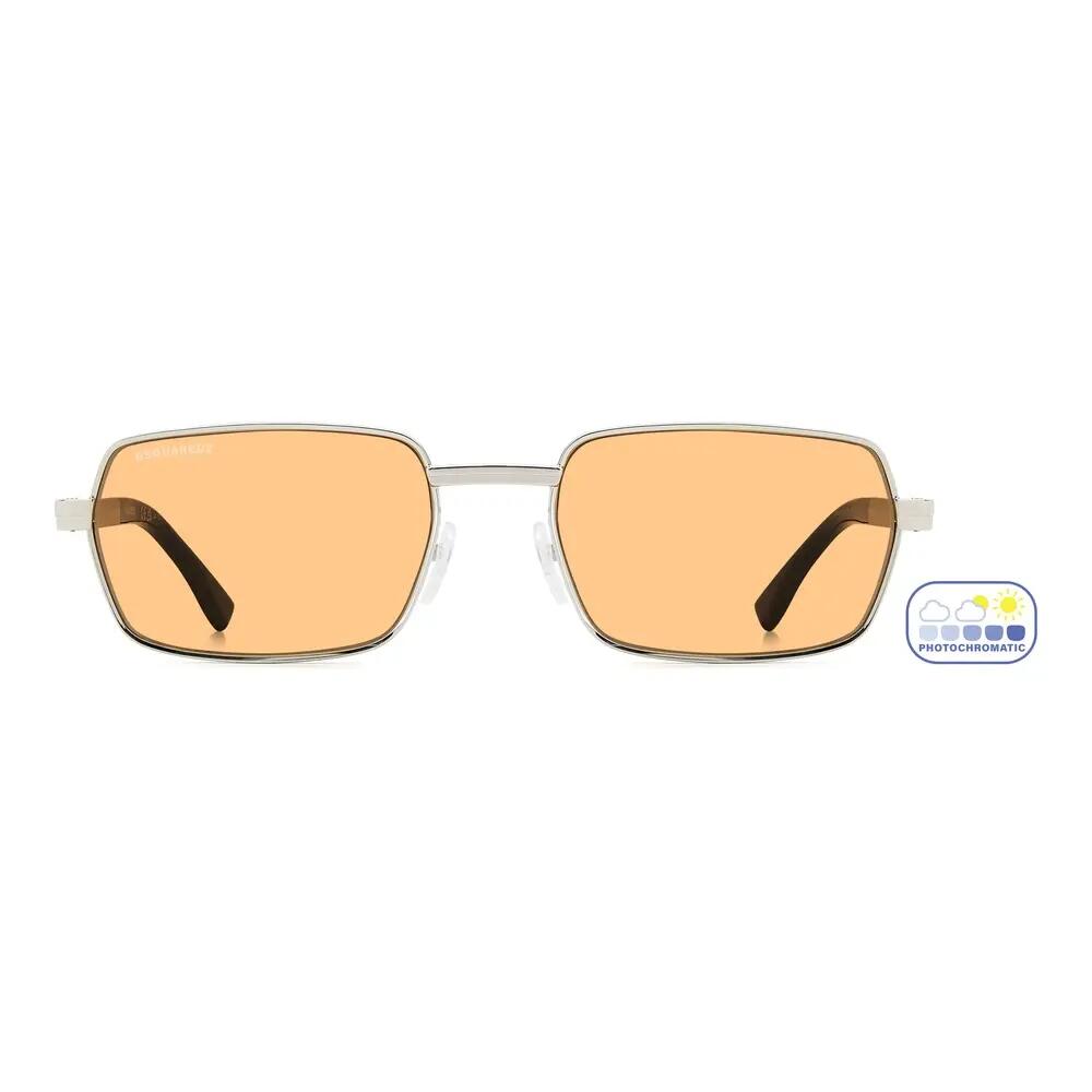 Zonnebril Dsquared2 D2 0192/S 010 Fotochromatisch van Metaal Heren 58 mm 2/4