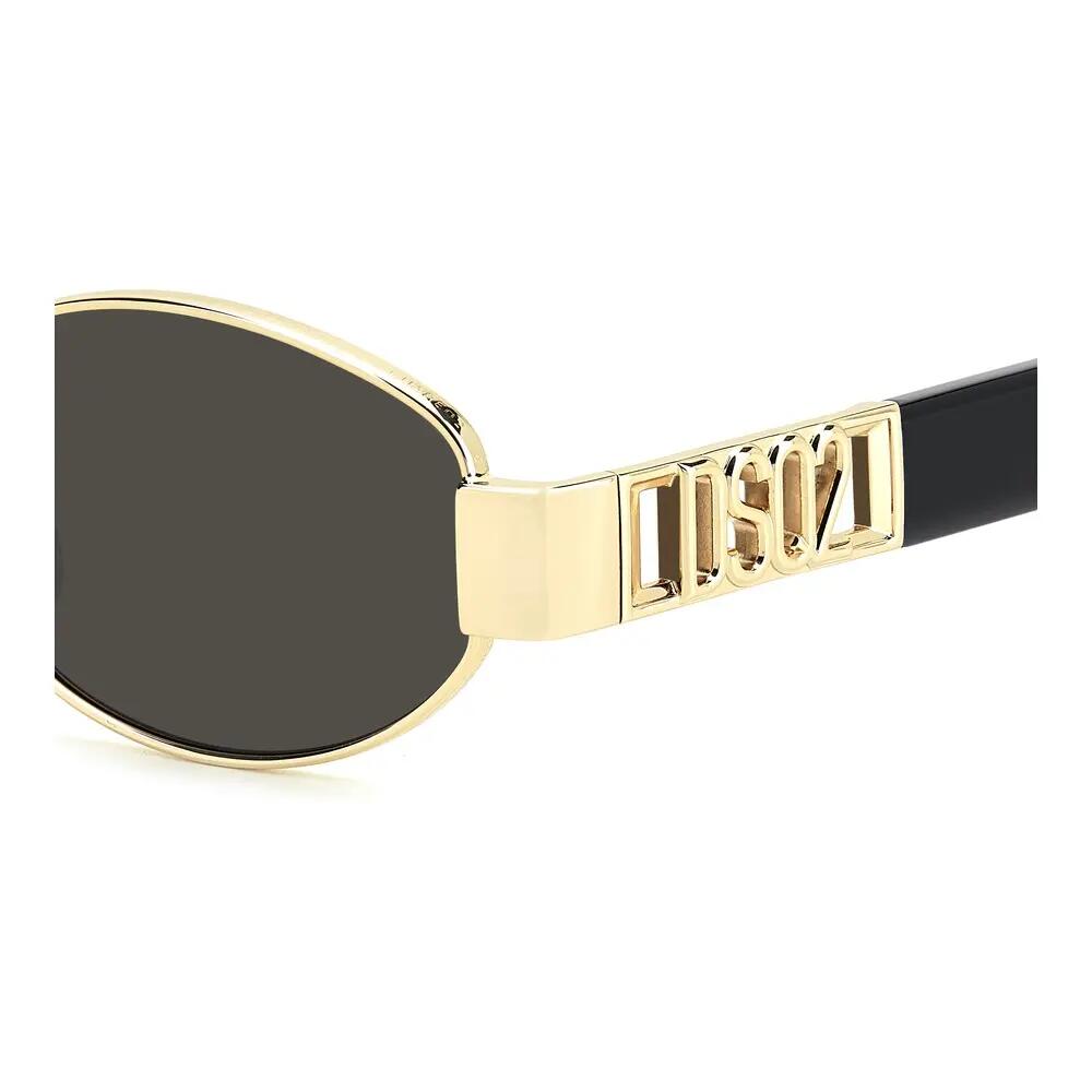 Zonnebril Dsquared2 D2 0155/S 000 van Metaal Heren 53 mm 4/5