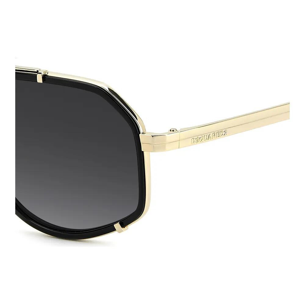 Okulary Przeciwsłoneczne Dsquared2 D2 0190/S 807 z Metal Męskie 60 mm 4/5
