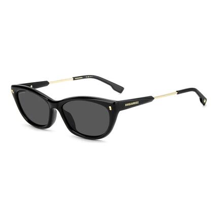 Lunettes de Soleil Dsquared2 D2 0209/G/S 807 en Acétate Femme 57 mm