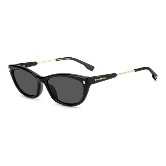 Lunettes de Soleil Dsquared2 D2 0209/G/S 807 en Acétate Femme 57 mm