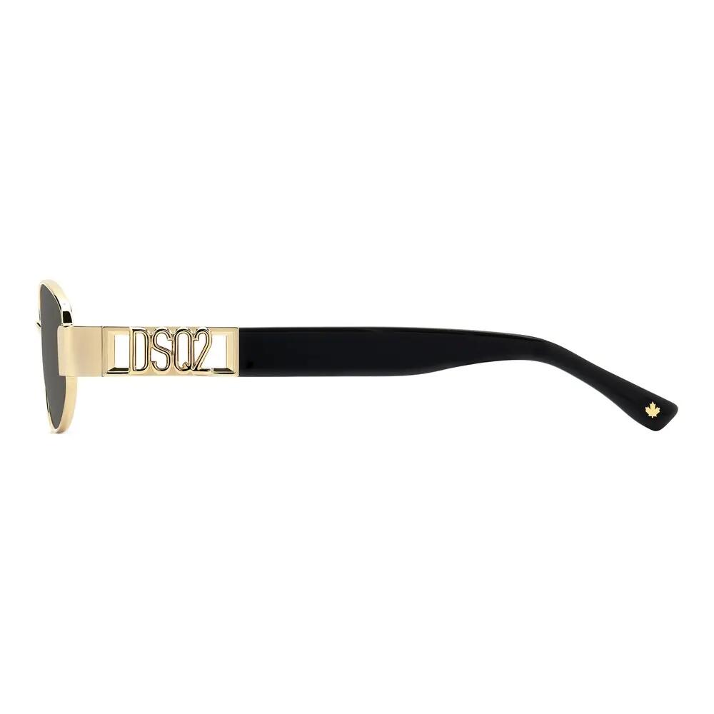 Zonnebril Dsquared2 D2 0155/S 000 van Metaal Heren 53 mm 3/5