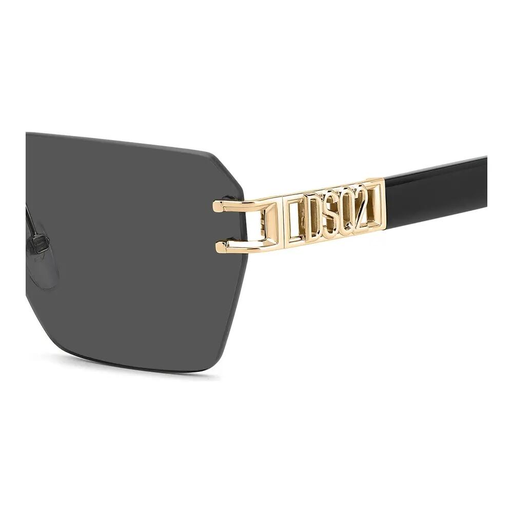 Zonnebril Dsquared2 D2 0173/S 000 van Metaal Heren 58 mm 4/5