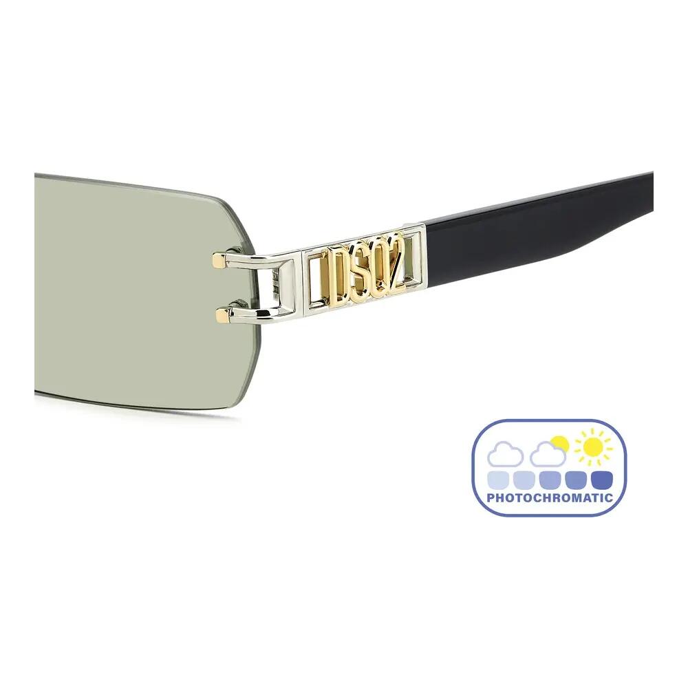 Occhiali da Sole Dsquared2 D2 0189/S I20 Fotocromatici in Metallo Uomo 57 mm 4/5