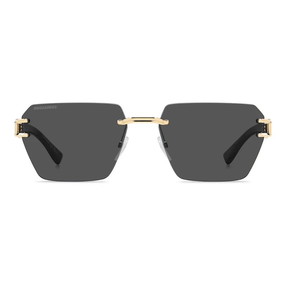 Zonnebril Dsquared2 D2 0173/S 000 van Metaal Heren 58 mm 2/5