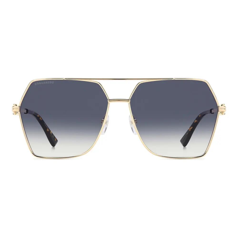 Zonnebril Dsquared2 D2 0206/S 000 08 van Metaal Dames 62 mm 2/5