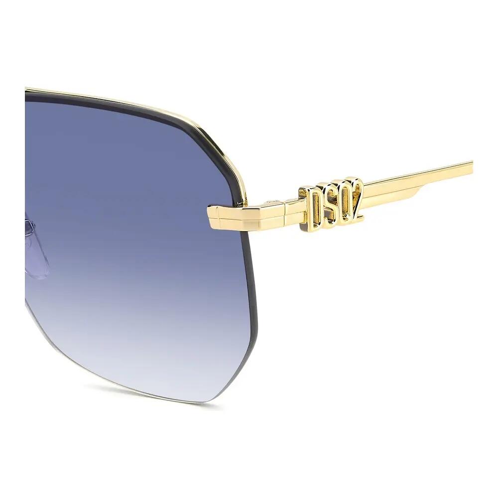 Okulary Przeciwsłoneczne Dsquared2 D2 0103/S LKS z Metal Męskie 60 mm 4/5