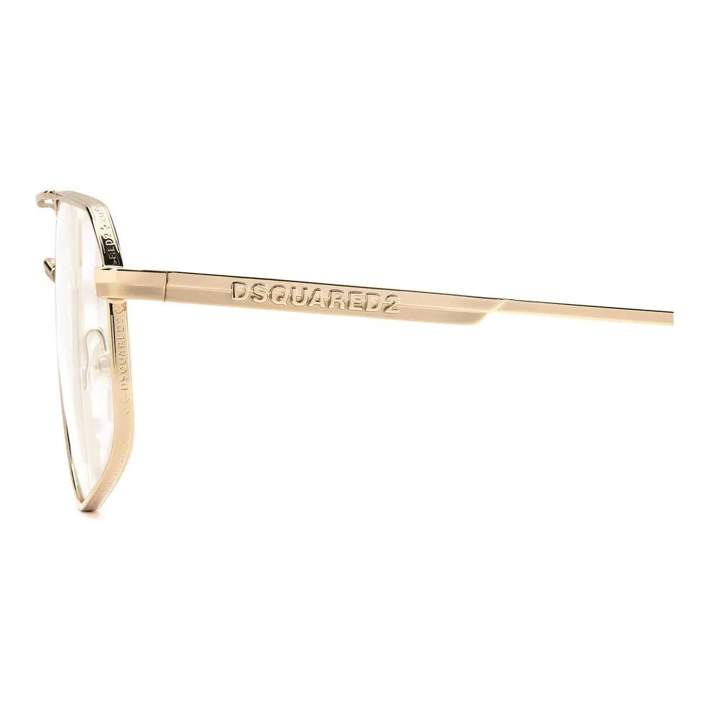 Occhiali da Vista Dsquared2 D2 0176 000 in Metallo Uomo 59 mm 3/5