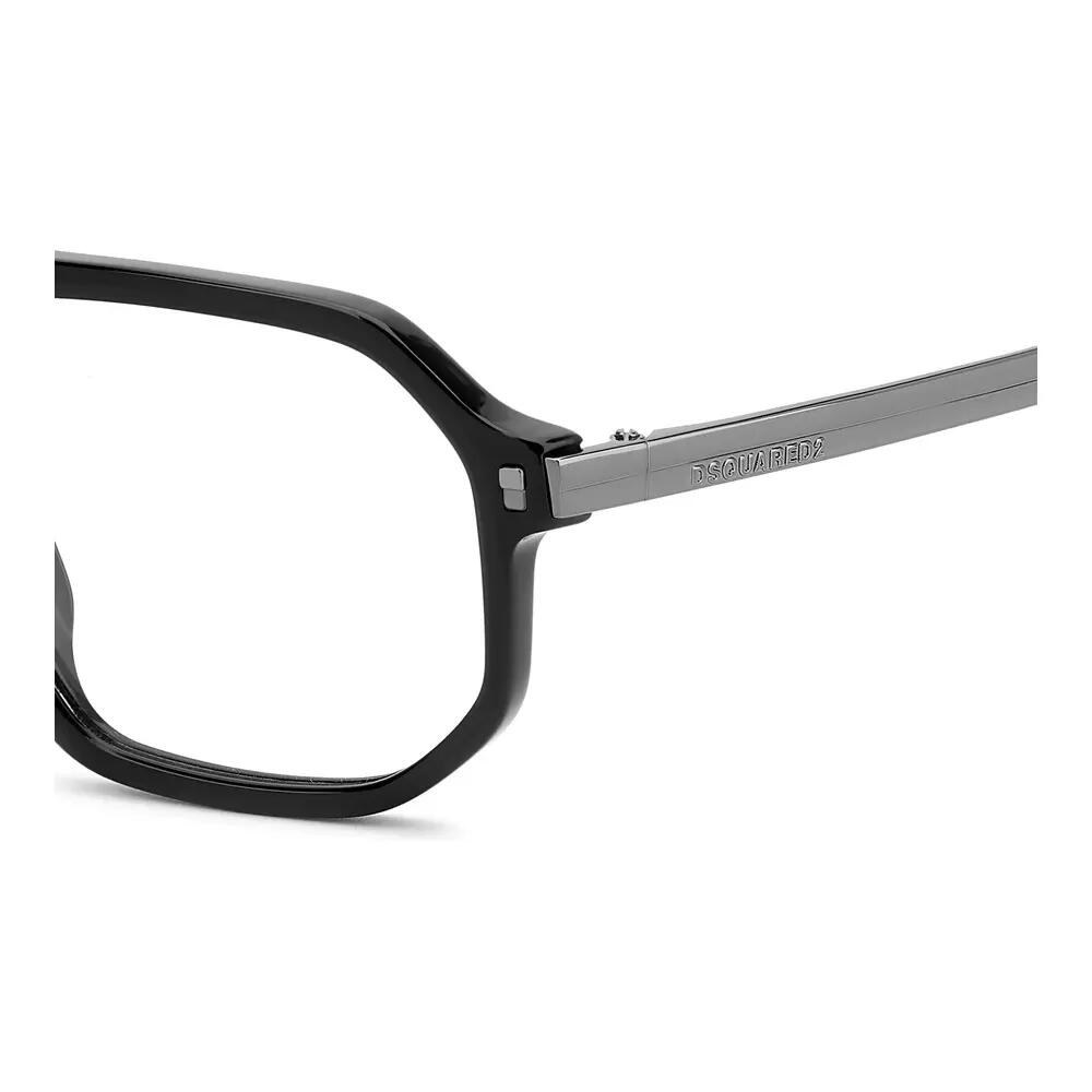 Occhiali da Vista Dsquared2 D2 0195 ANS in Acetato Uomo 57 mm 3/4