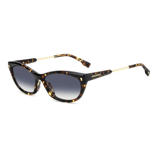 Lunettes de Soleil Dsquared2 D2 0209/G/S 086 en Acétate Femme 57 mm