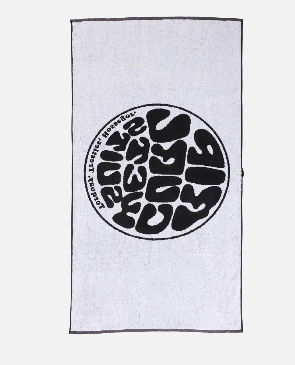 Ręcznik plażowy Rip Curl Logos Towel Noir z bawełny 5/6