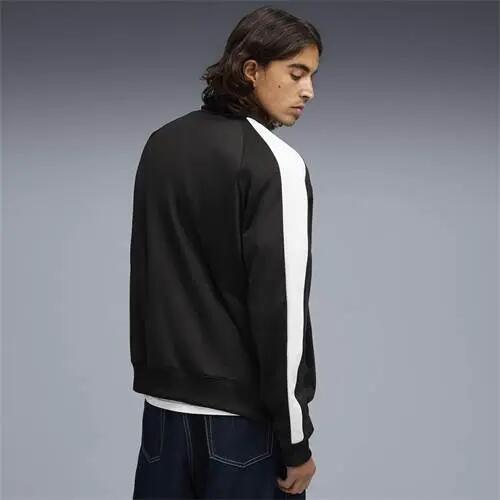 Casaco de fato de treino Puma modelo Essential T7 Poly "Negro-Blanc para unissex 4/5