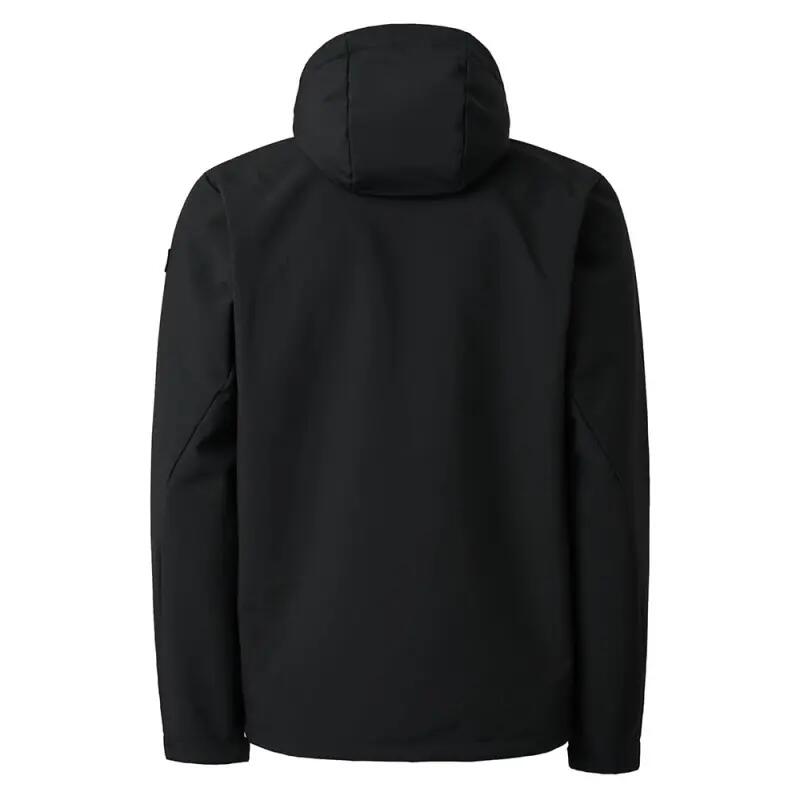 Chaqueta softshell - Hombre - Capucha, 10k/10k, elástica - Benton JKT M - Negra 2/4