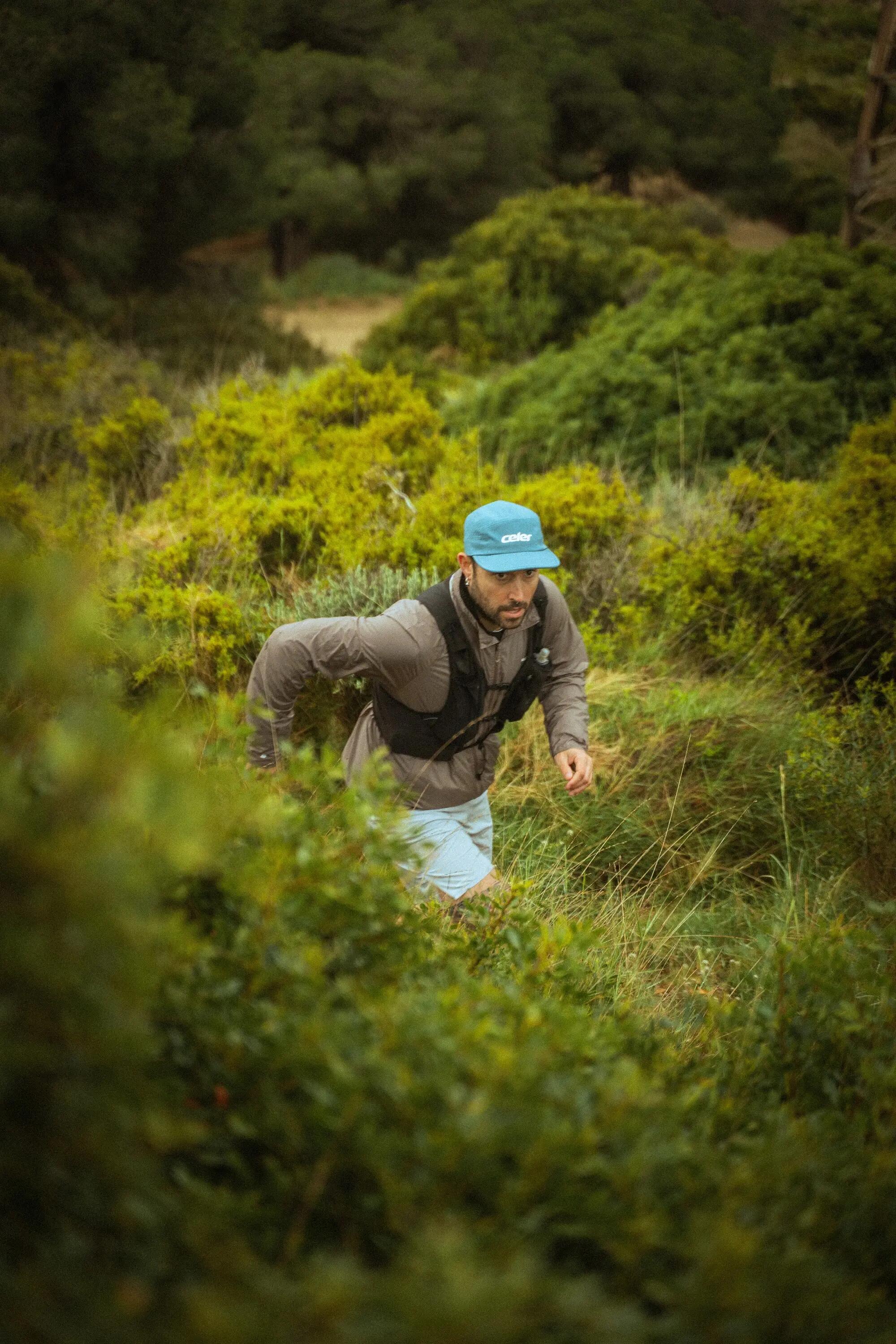 Gorra running Beta Navy Cap running Unisex Azul Celer 6/8