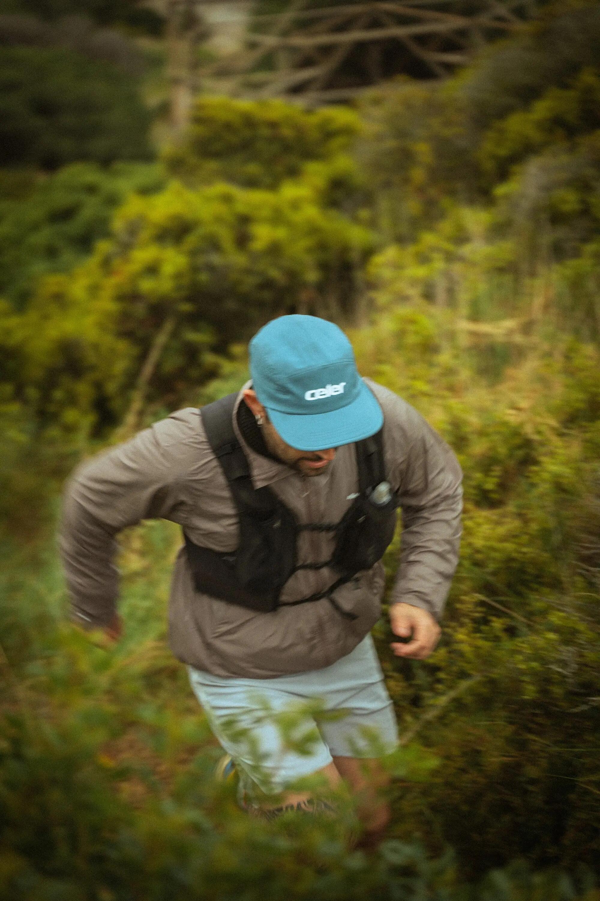 Gorra running Beta Navy Cap running Unisex Azul Celer 5/8