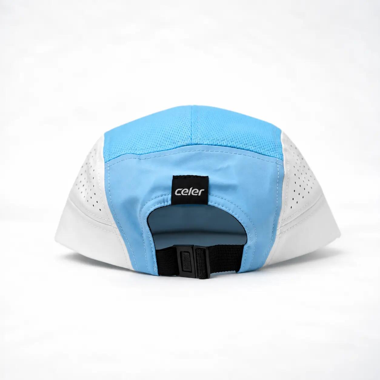 Boné Running Unissexo Microperfurado Respirável BETA Azul-oceano 3/7
