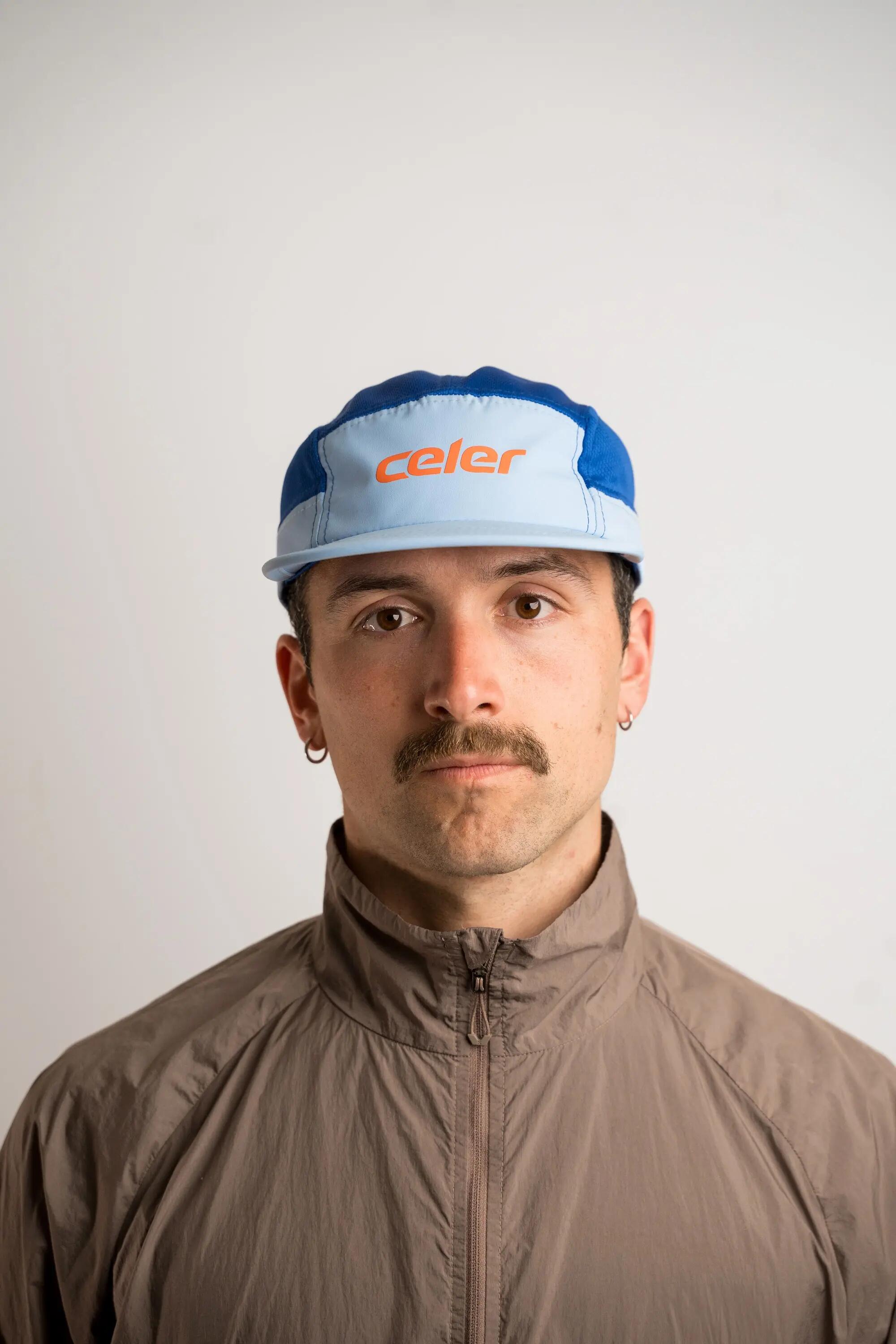 Gorra Running Unisex Ultraligera Transpirable ALPHA Azul 2/8