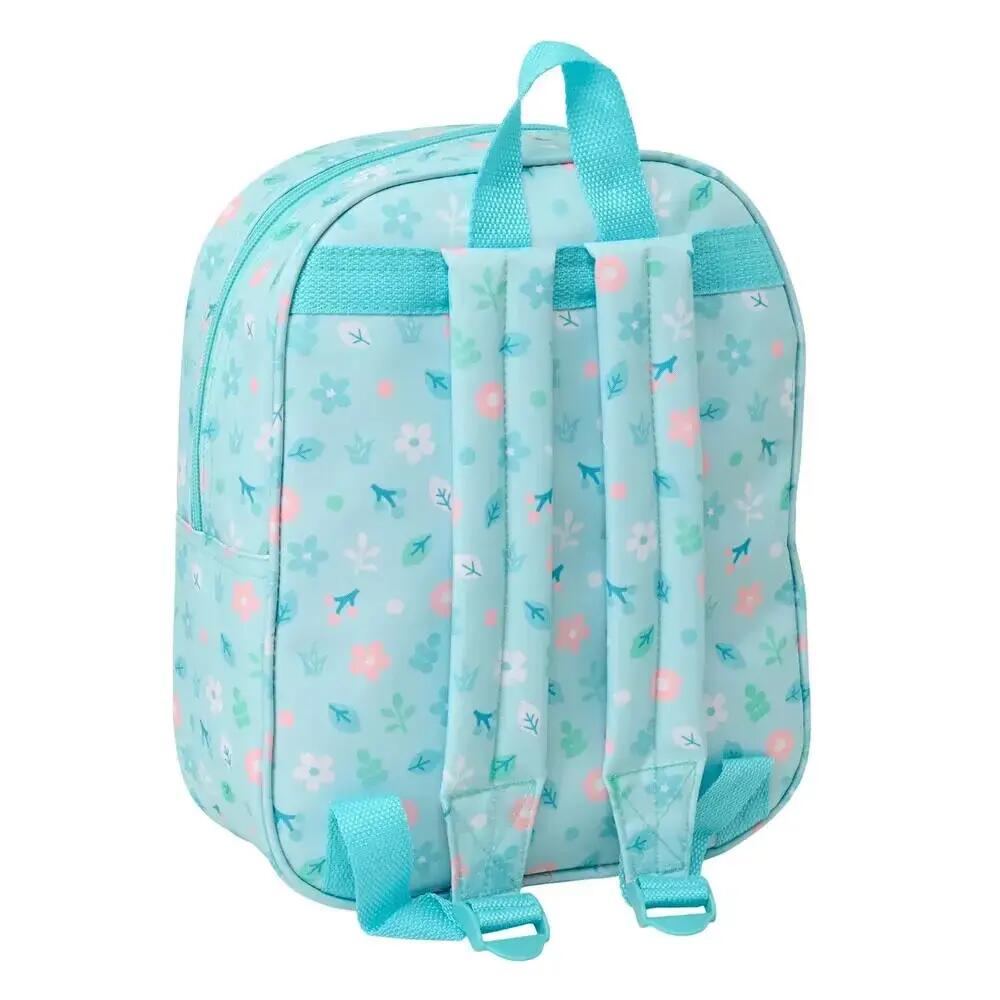 Zainetto per bambini Dumbo 3D con cerniera e tracolla, colore turchese. 6/6