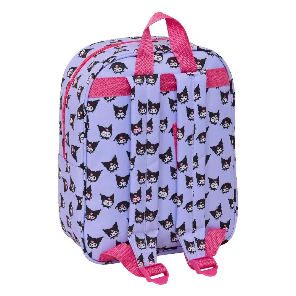 Kuromi 3D Kinderrucksack mit Flaschenhalter und gepolsterten Schultergurten 6/6