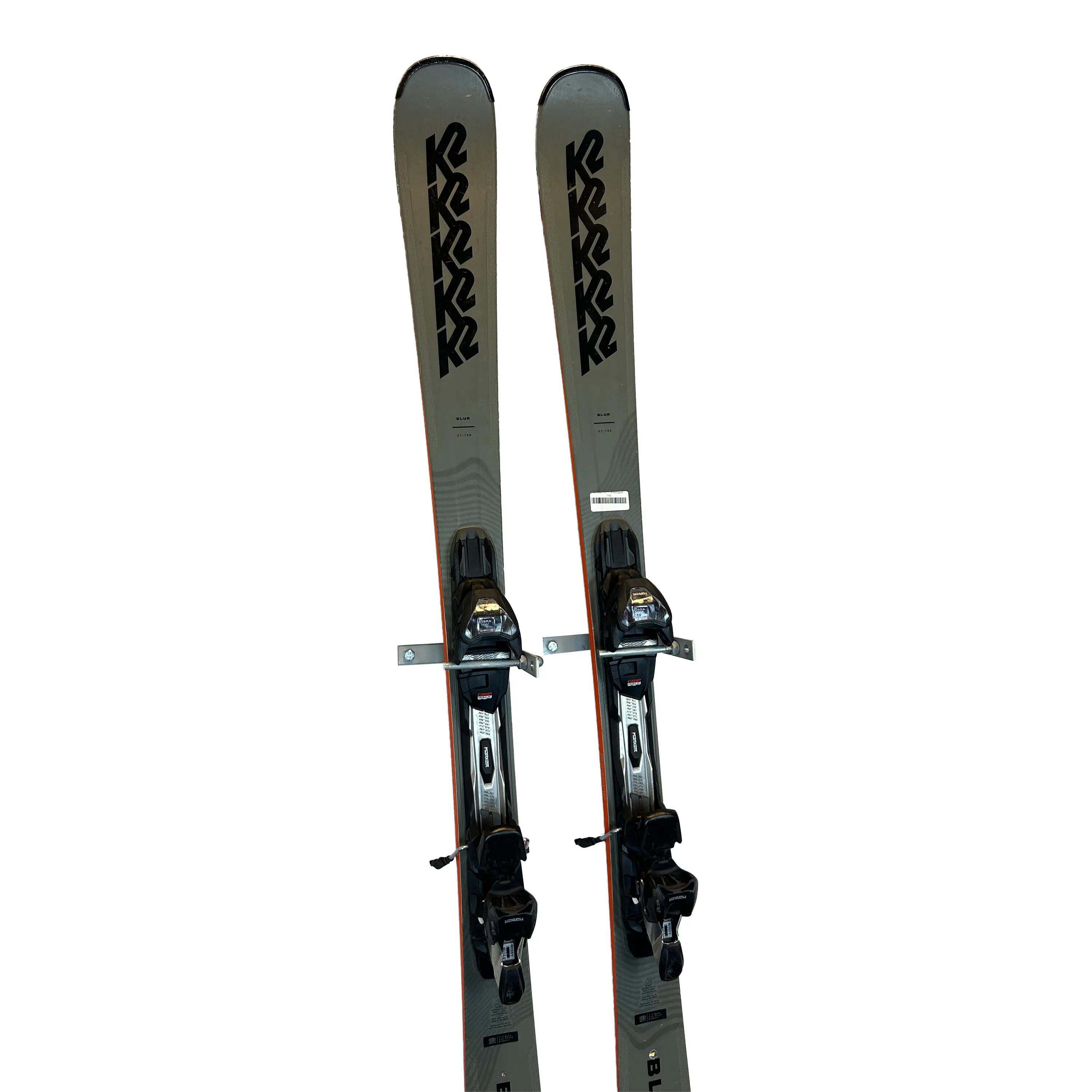 Tweedehands - Ski's K2 Blur XT + Bindingen - 156 3/6