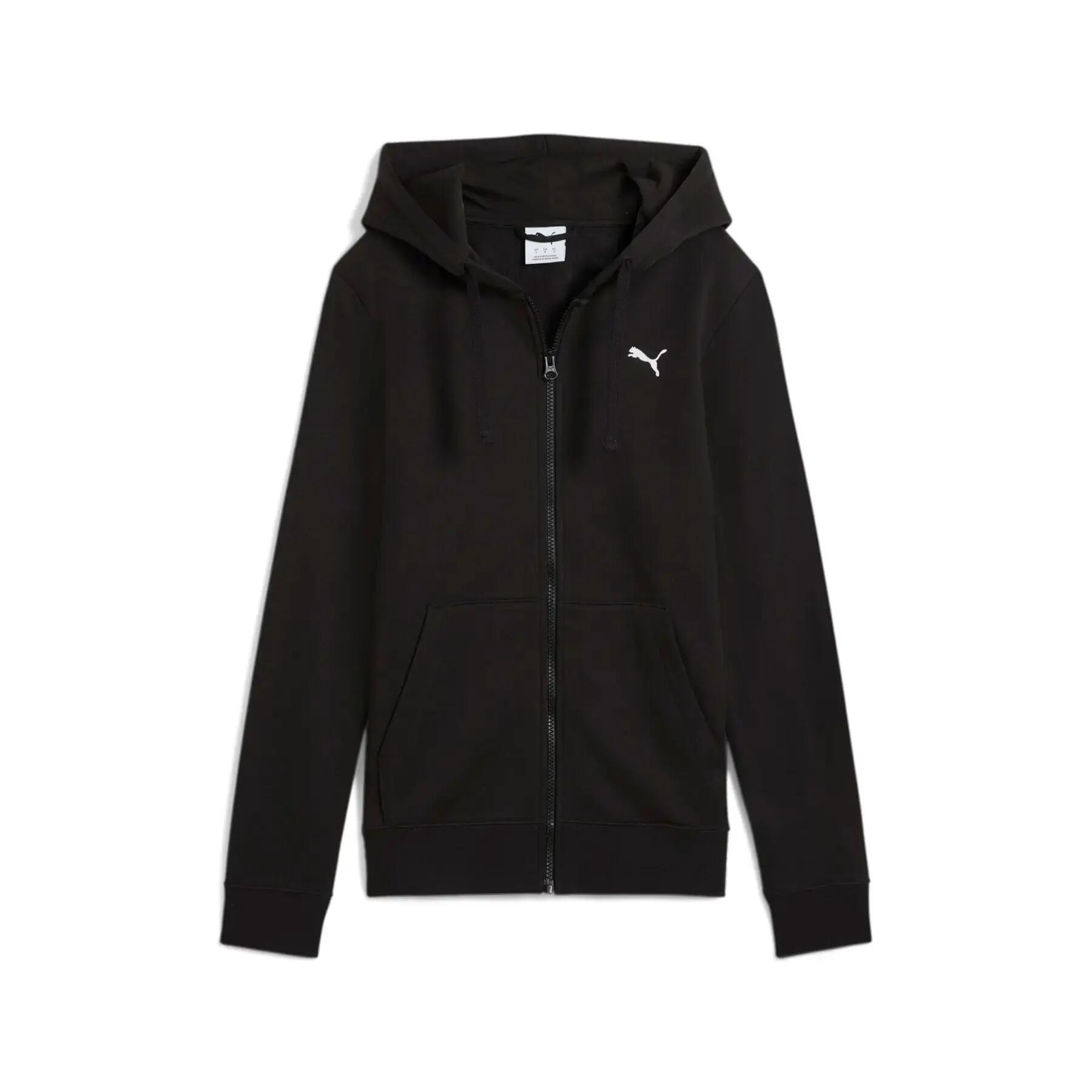 Felpa con cappuccio da donna Puma Essential Fleece 1/7