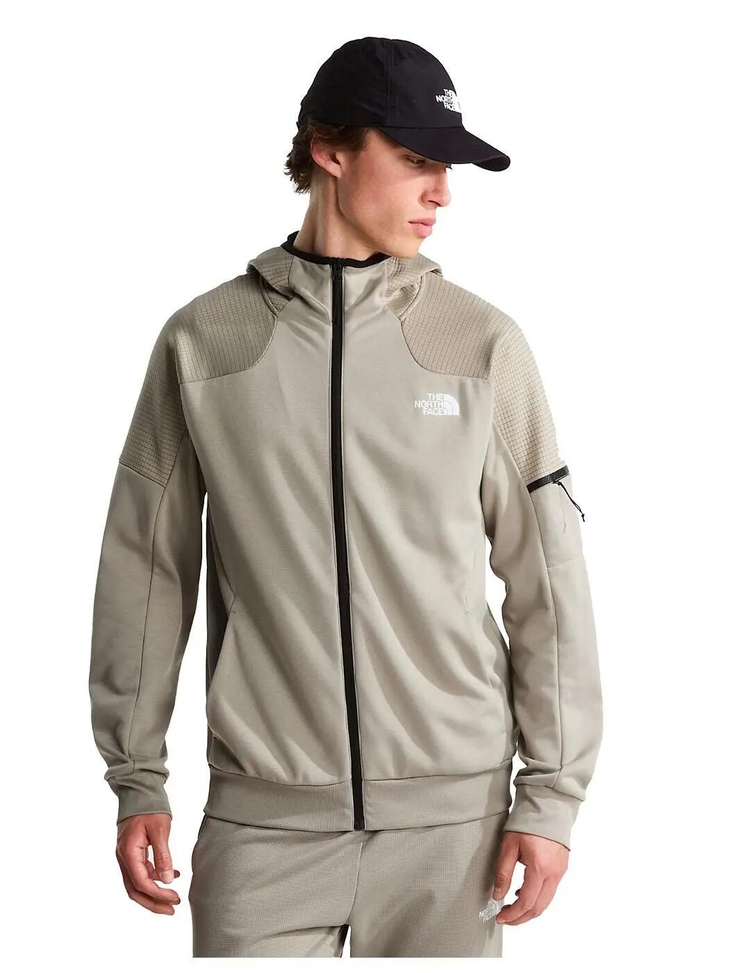 Sudaderas jerseys polares para Hombre The north face Mountain athletics Gris 3/4