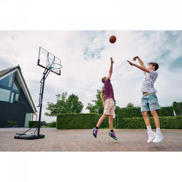 Center - Met dunkring - Verstelbare hoogte 230-305cm - Zwart 9/10