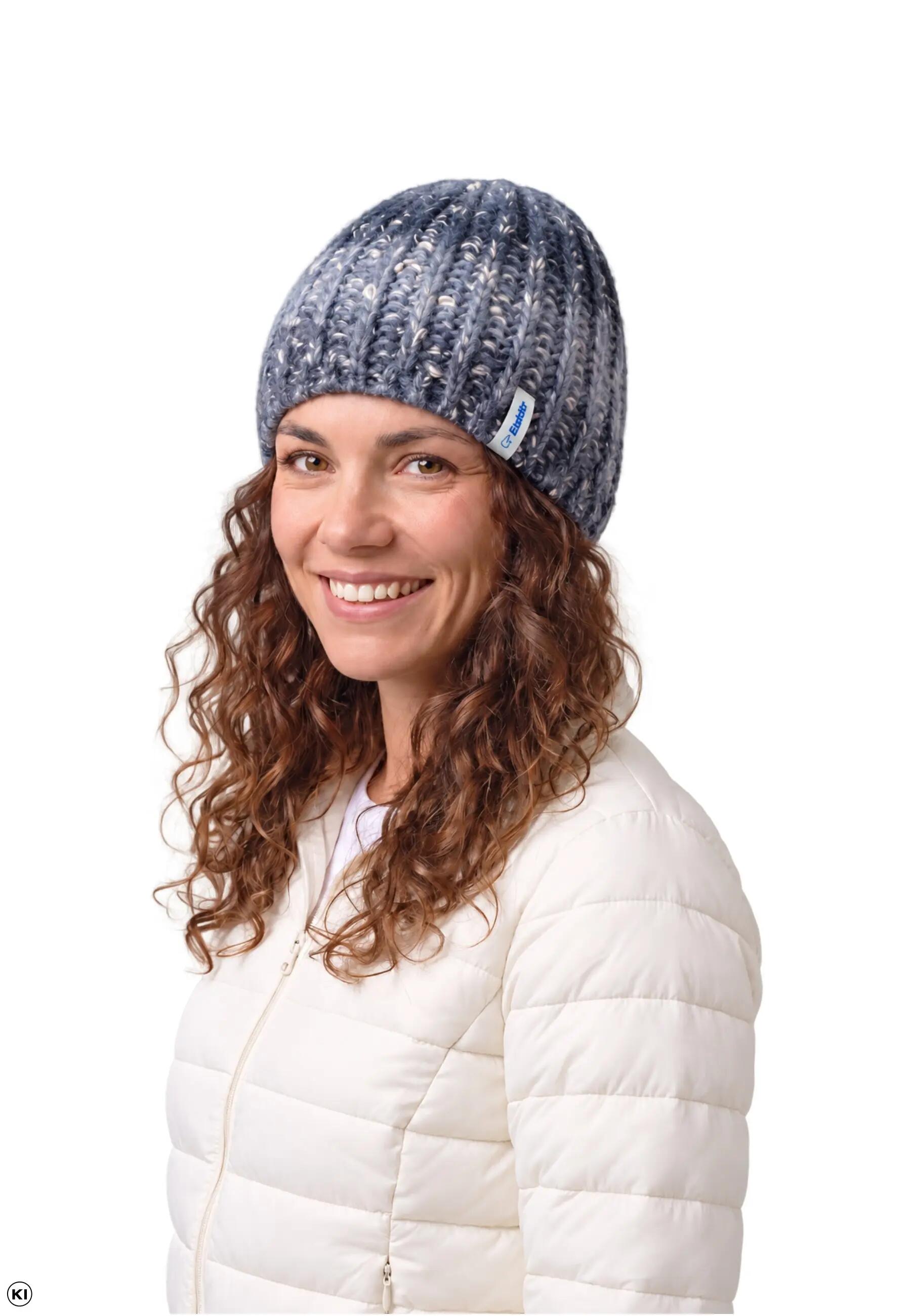 Eisbär Strickmütze aus Bio-Baumwolle für Damen 5/7
