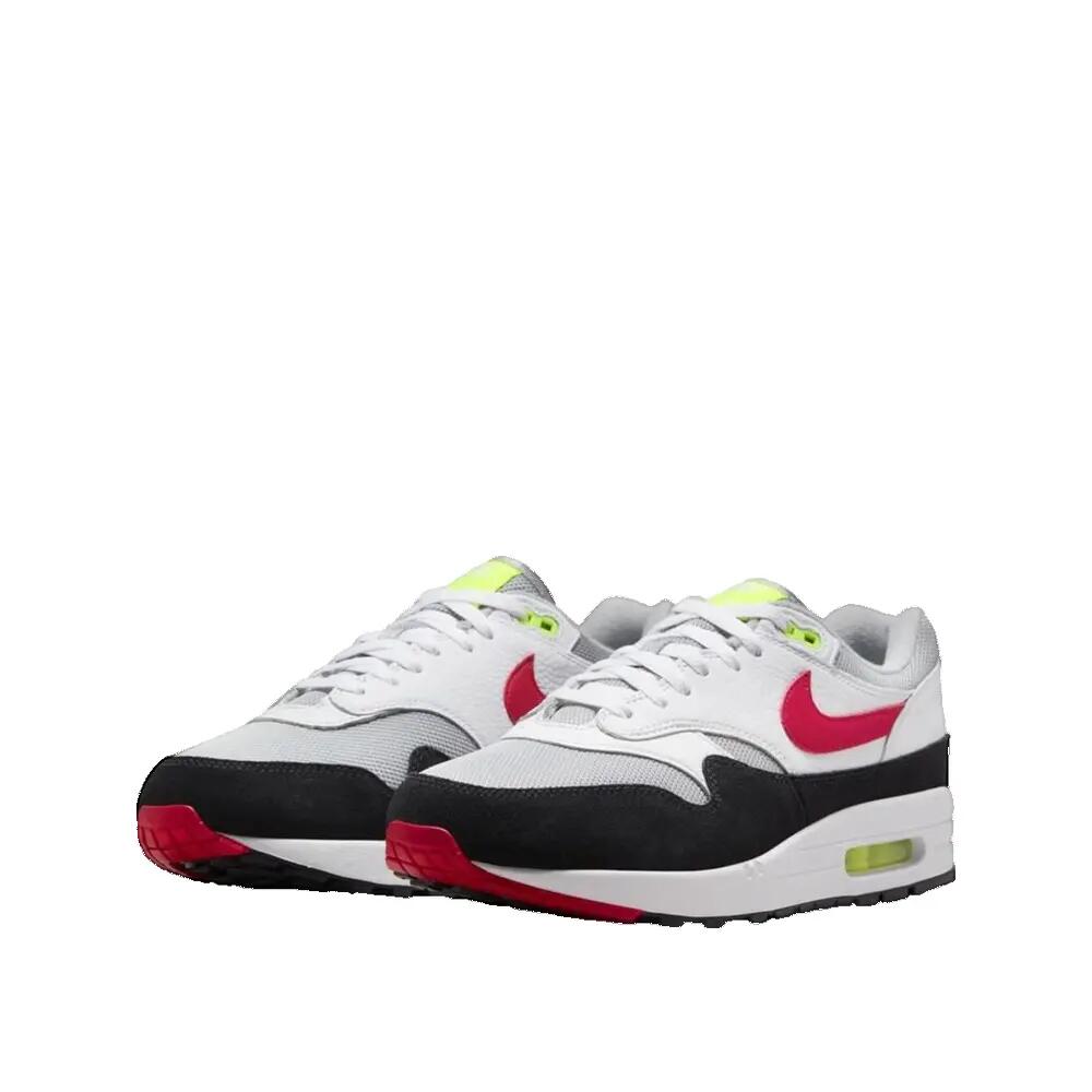 Calçado Nike Air Max 1 Branco/Preto/Vermelho 2/5