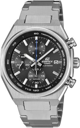 Casio Chronograph Uhr Silber/Schwarz EFS-S660D-1AEF