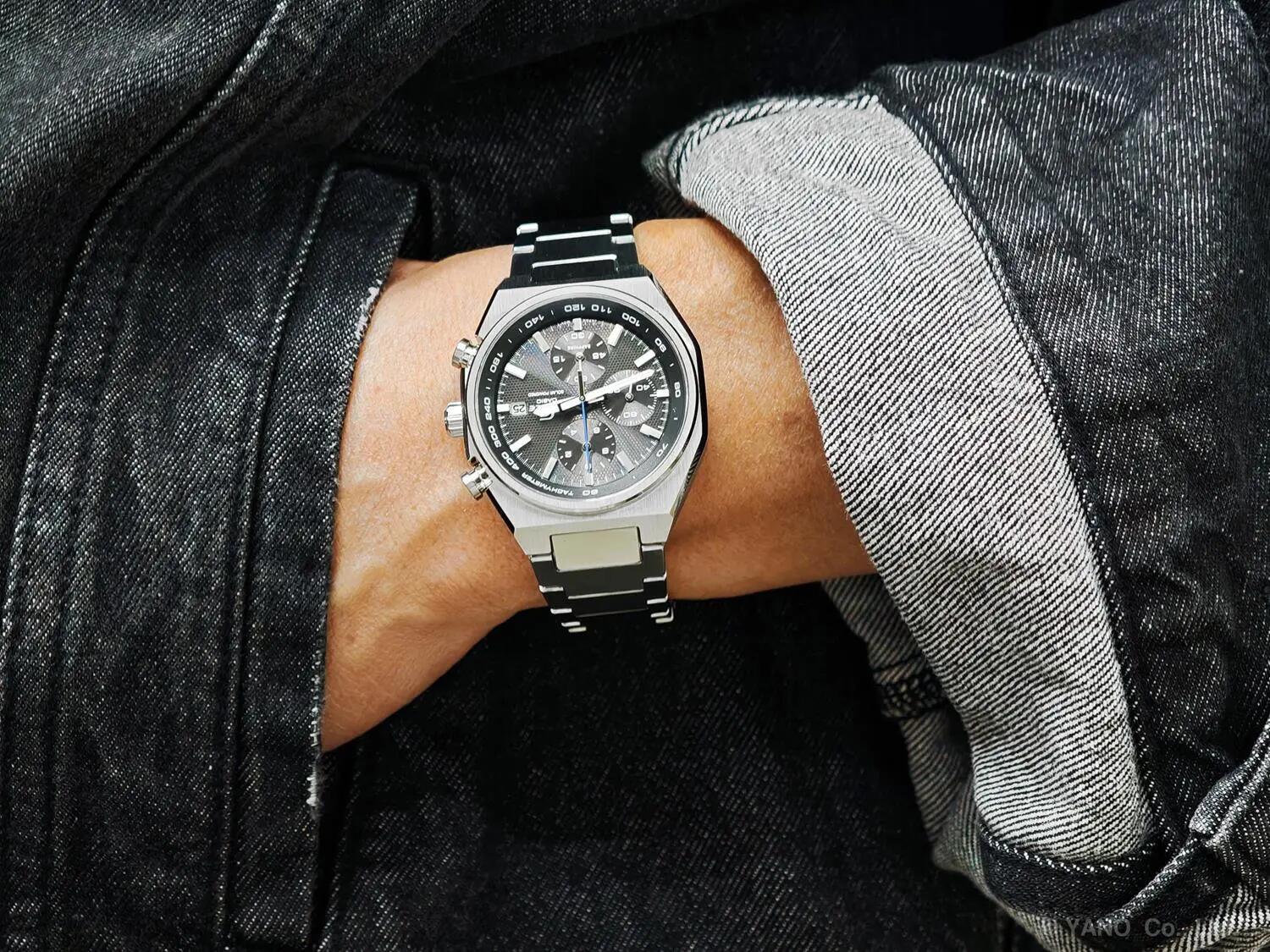 Casio Chronograph Uhr Silber/Schwarz EFS-S660D-1AEF 5/6