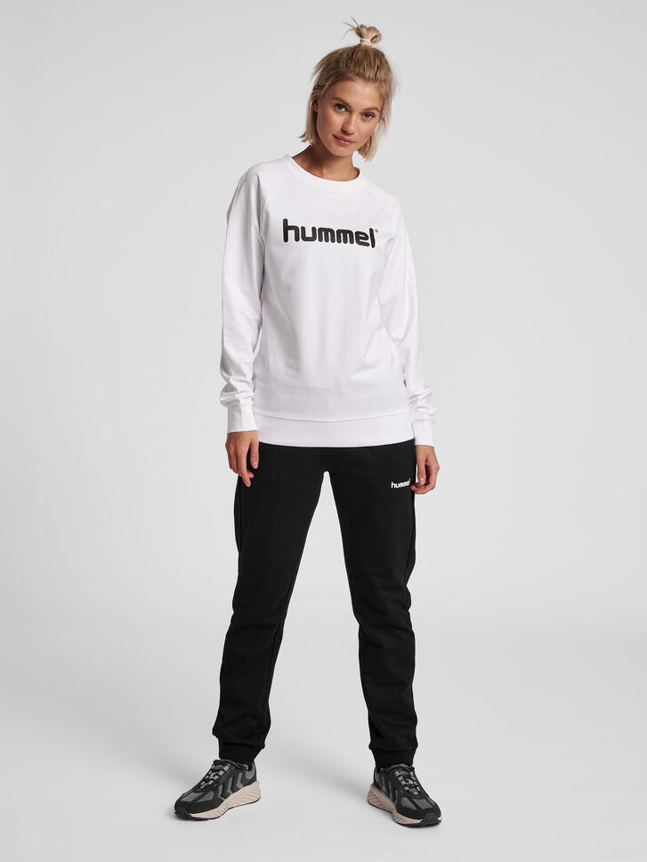 Bluza do piłki ręcznej damska Hummel Go Cotton Logo Sweatshirt Woman