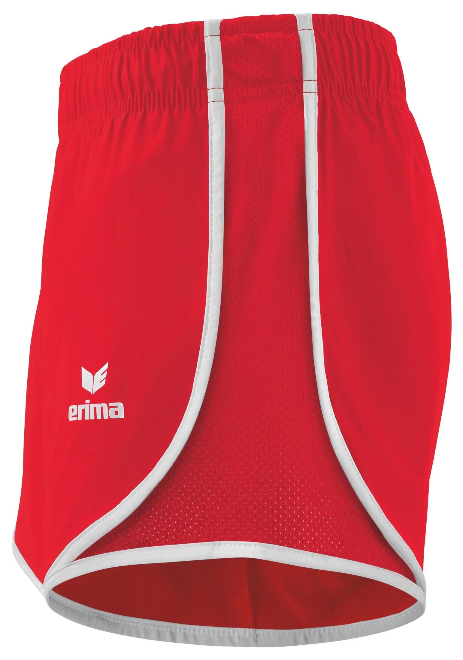 Shorts - Multisport - Dames - Performance met binnenslip - Rood/Wit 3/3