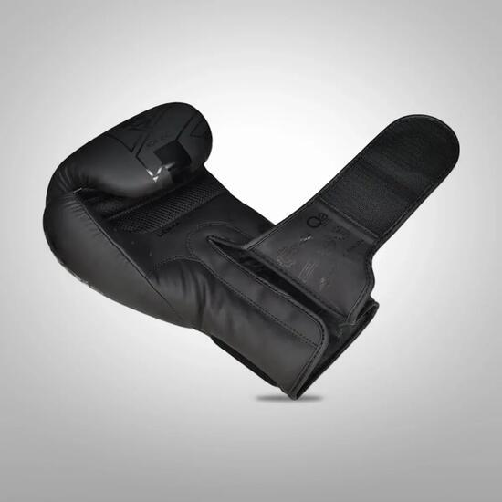 Gants de boxe RDX F6 Kara – Noir/Rose – 16oz
