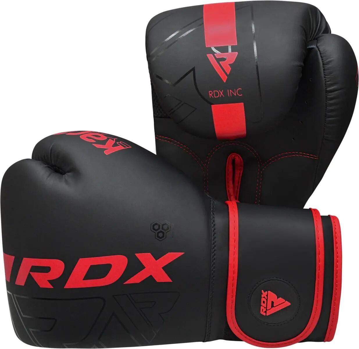 Boxhandschuhe RDX F6 Kids – Schwarz/Rot – 6oz 7/7