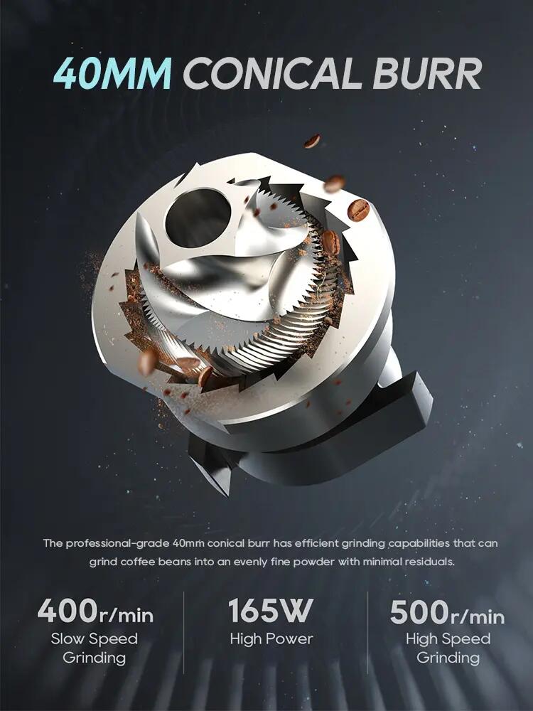 Máquina de café expresso semiautomática HiBREW H10A, 20 bar 11/12