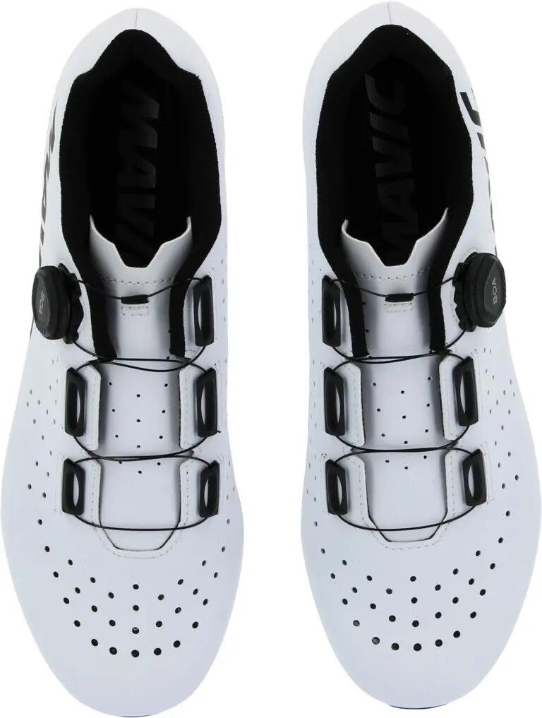 Zapatillas de carretera Mavic Cosmic Boa blancas 2/6