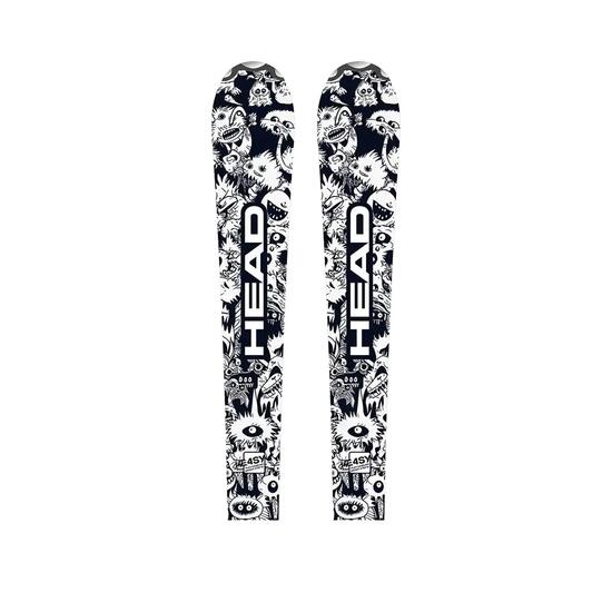 Pack De Skis Monster Easy + Fixations Jrs 7.5 Gw Ca Garçon