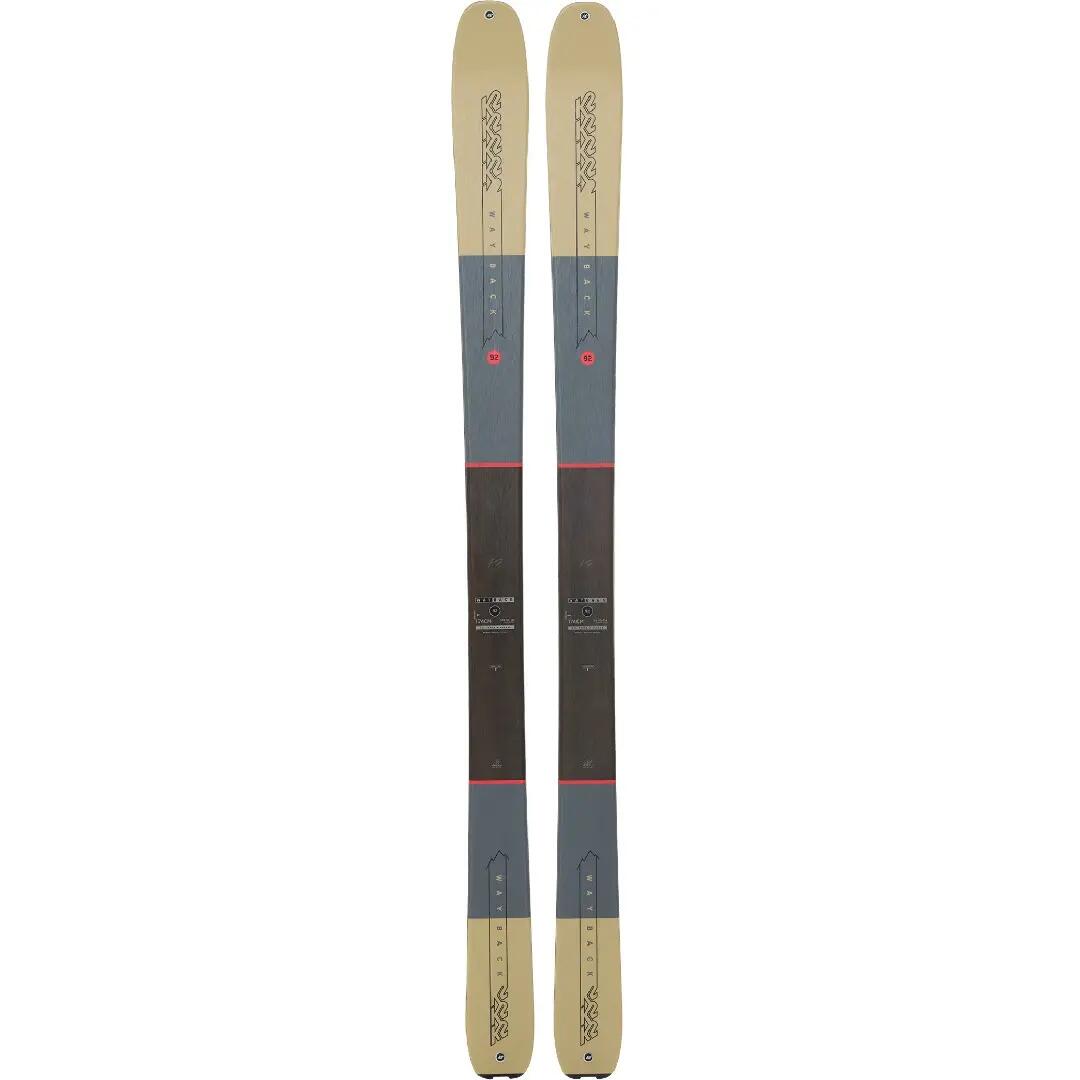 Skis Seul (sans Fixations) Wayback 92 Homme 2/3