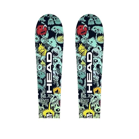 Pack De Skis Monster Easy + Fixations Jrs 4.5 Gw Ca Garçon