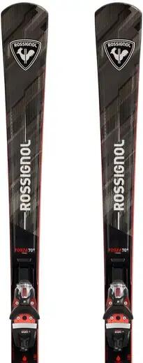 Rossignol Forza 70 TI K + SPX 14 Bindings Carving Skis - 181cm - Black 1/6