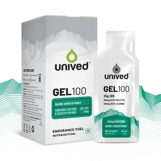 Gel 100 -Dark Chocolate Mint- Box of 6 Sachets