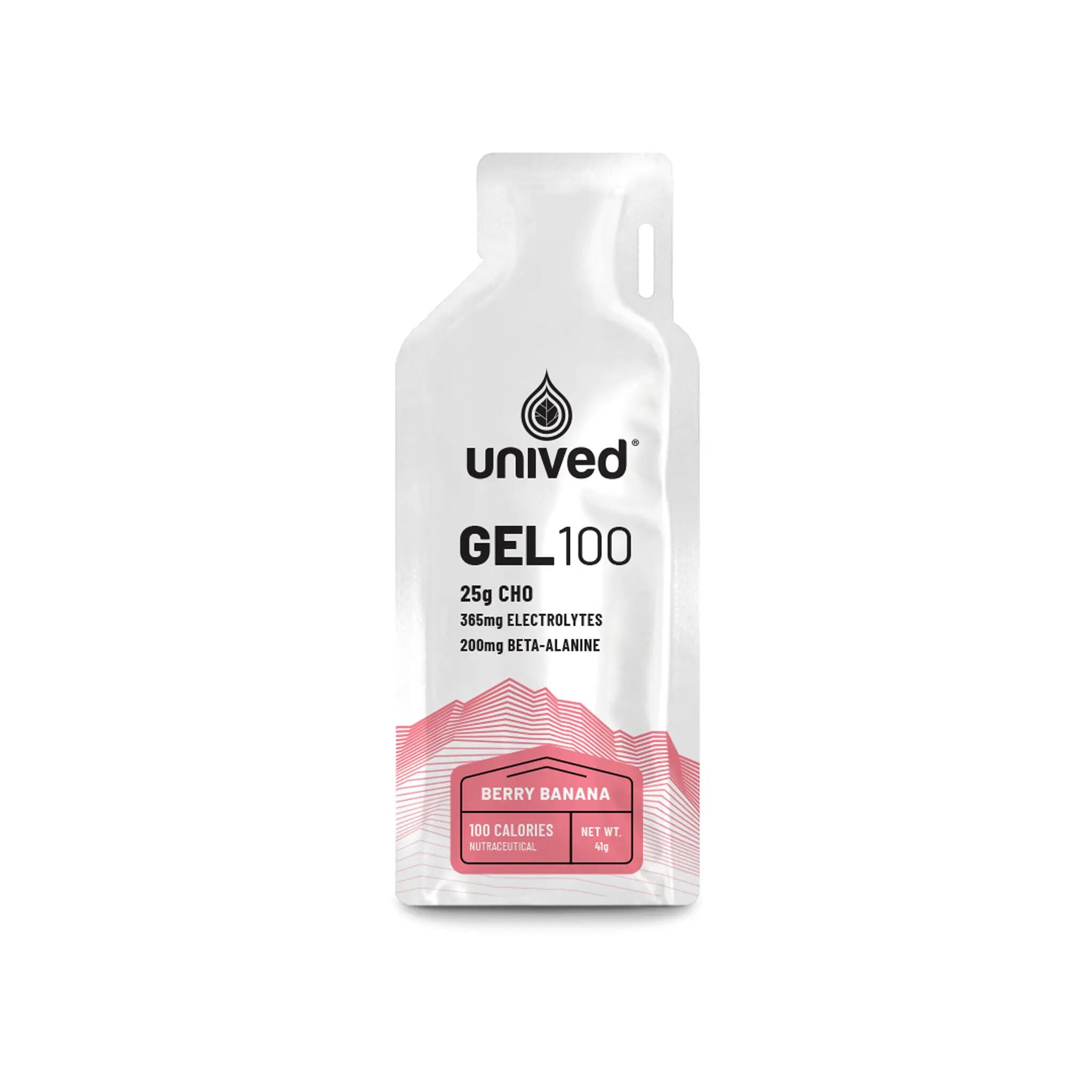 Gel 100- Berry Banana- Box of 6 Sachets -  3