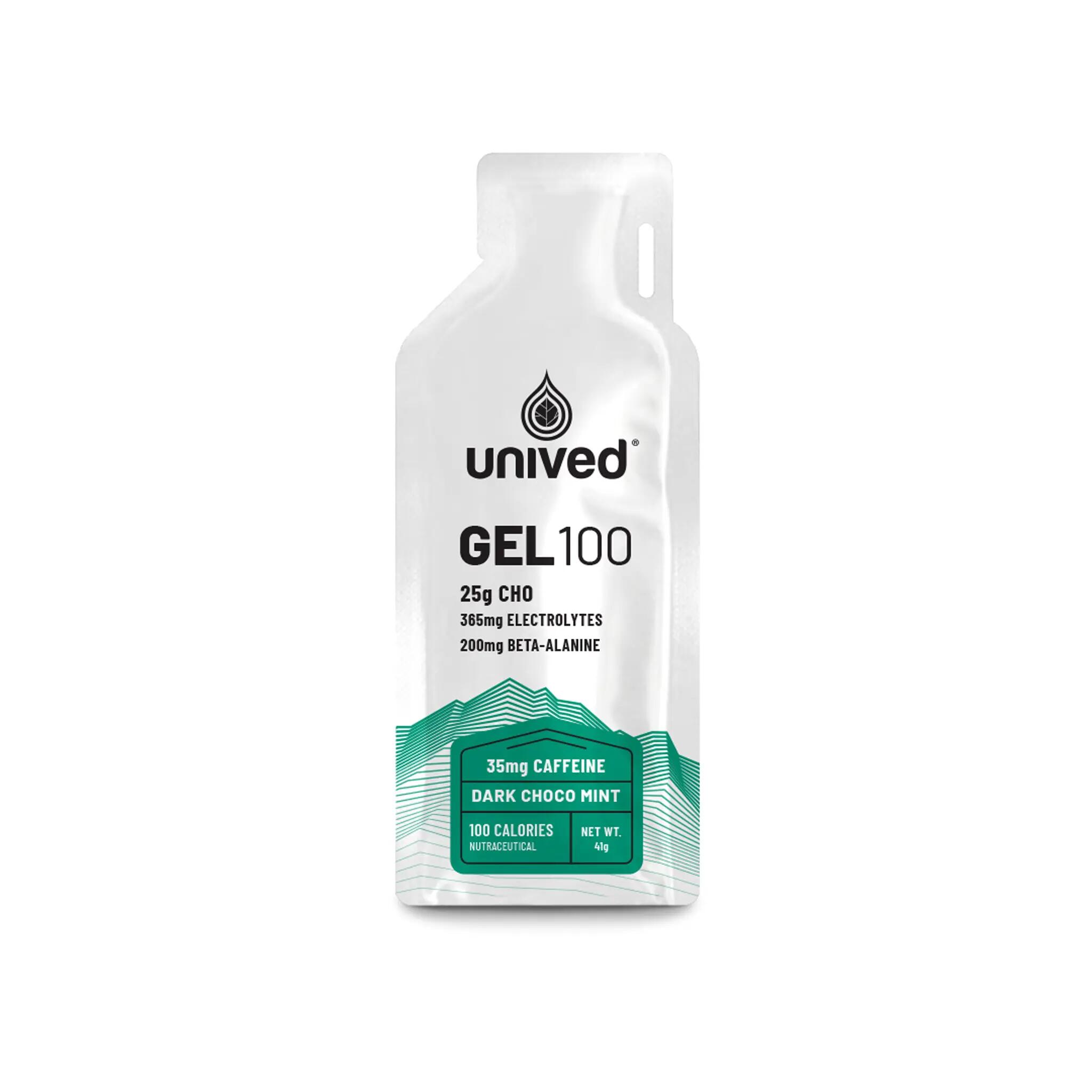 Gel 100 -Dark Chocolate Mint- Box of 6 Sachets -  3