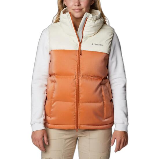 Bulo Point™ Ärmellose Daunenjacke Damen Chalk, Warm Copper Sheen